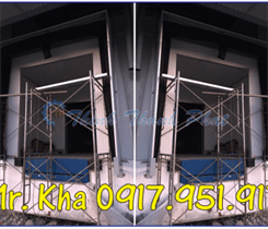 LẮP ĐẶT HỆ THỐNG SÀN NÂNG VÀ BỘ TRÙM TÚI KHÍ DOORHAN