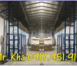 DỰ ÁN THANG NÂNG HÀNG THỦY LỰC 2 TRỤ TẠI KCN TÂN BÌNH