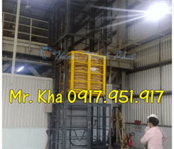 BÀN GIAO THANG NÂNG THỦY LỰC 4 TRỤ TẠI CẦN GIUỘC