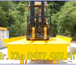Đơn vị sản xuất, lắp đặt cầu lên container chuyên nghiệp, uy tín