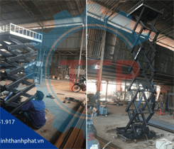 BÀN NÂNG THỦY LỰC SỬ DỤNG ĐIỆN