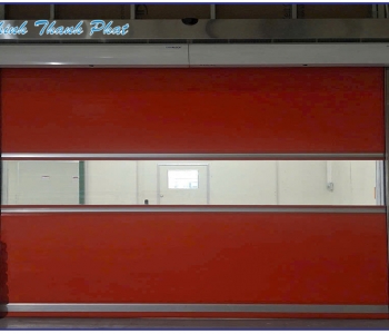 KẾT HỢP QUẠT CẮT GIÓ VÀ CỬA CUỐN NHANH PVC  - GIẢI PHÁP TỐI ƯU CHO PHÒNG SẠCH KHO LẠNH