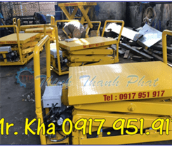 Một số mẫu bàn nâng thủy lực thông dụng