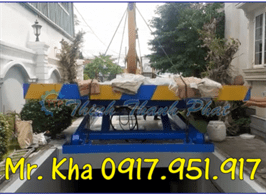 BÀN NÂNG Ô TÔ THỦY LỰC ÂM NỀN