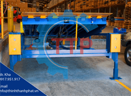 Sàn Nâng Thủy Lực Không Cần Hố Dock