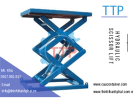 BÀN NÂNG THỦY LỰC THẲNG ĐỨNG