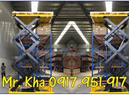 Bàn nâng thủy lực di động 1000KG
