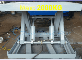 Bàn nâng thủy lực 2000Kg