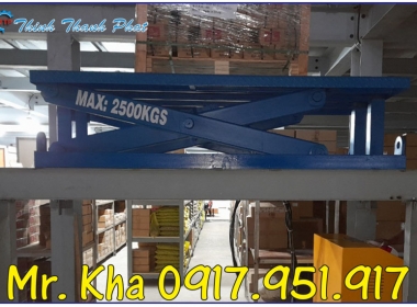 BÀN NÂNG THỦY LỰC (BÀN NÂNG CHỮ X) 2500 KG