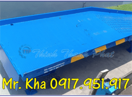 Cầu xe nâng - Cầu lên container