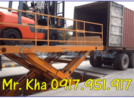 BÀN NÂNG HỖ TRỢ XE NÂNG ĐÓNG, RÚT HÀNG 