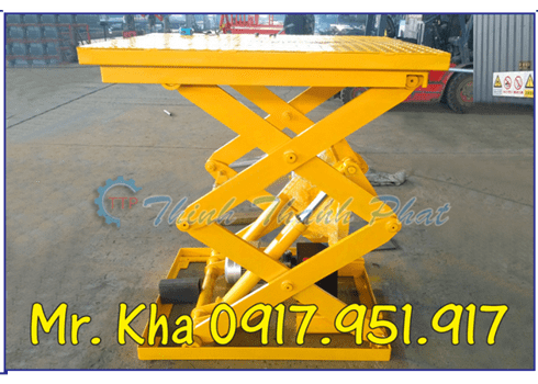 BÀN NÂNG HÀNG THỦY LỰC 2 TẤN