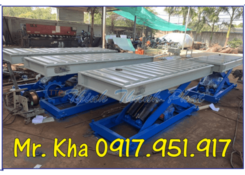 BÀN NÂNG BĂNG TẢI THỦY LỰC