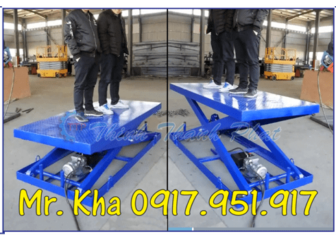 BÀN NÂNG CHỮ X THỦY LỰC