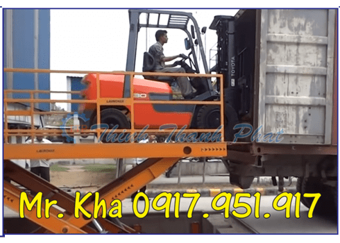 BÀN NÂNG HỖ TRỢ XE NÂNG ĐÓNG, RÚT HÀNG 