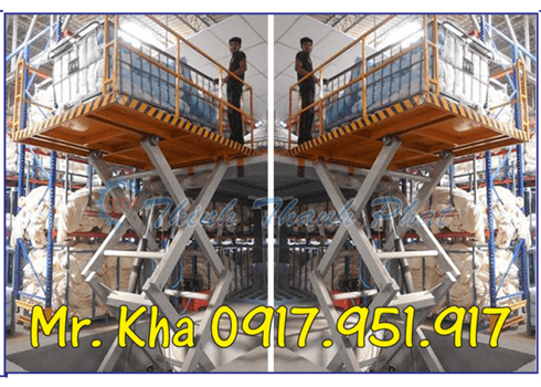 BÀN NÂNG HÀNG THỦY LỰC 1 TẤN