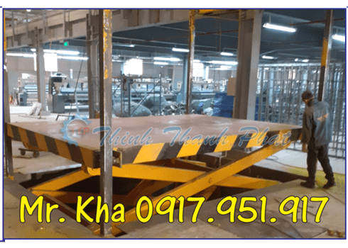 Bàn nâng hàng 1 tấn, 2 tấn, 3 tấn