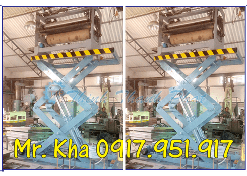 Bàn nâng hàng 1 tấn, 2 tấn, 3 tấn
