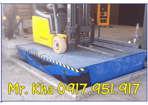 Bàn nâng hàng thủy lực 4000KG