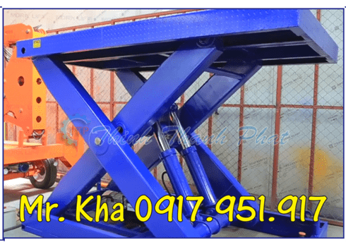 BÀN NÂNG HÀNG THỦY LỰC 6 TẤN
