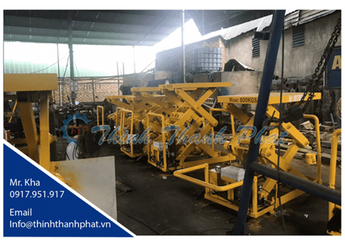 Bàn nâng hàng thủy lực 800KG