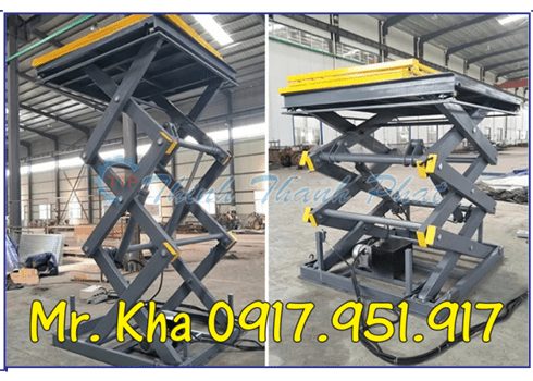 BÀN NÂNG THỦY LỰC CẮT KÉO