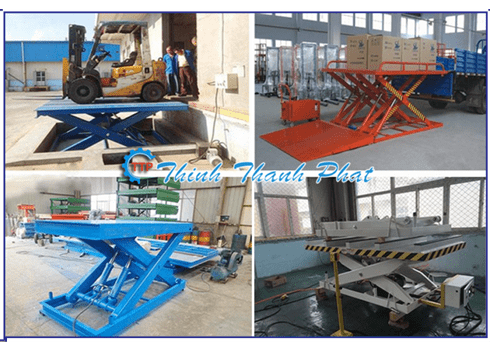 BÀN NÂNG THỦY LỰC CẮT KÉO
