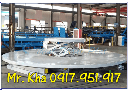 BÀN NÂNG XOAY THỦY LỰC