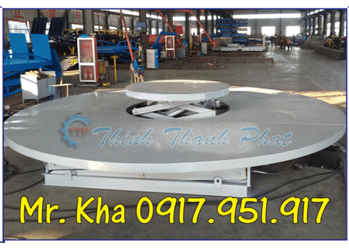 BÀN NÂNG XOAY THỦY LỰC