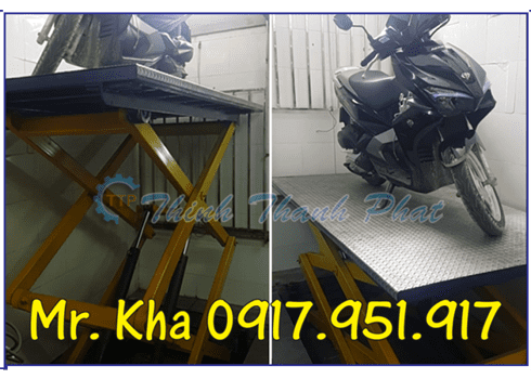 BÀN NÂNG HẠ XE MÁY THỦY LỰC