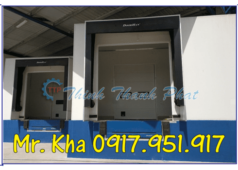 Bộ trùm túi khí - Dock shelter doorhan