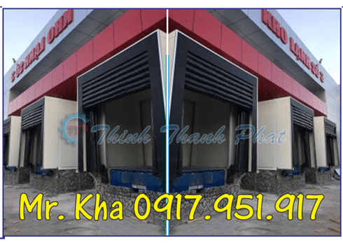 BỘ TRÙM CONTAINER TÚI KHÍ - INFLATABLE DOCK SHELTER