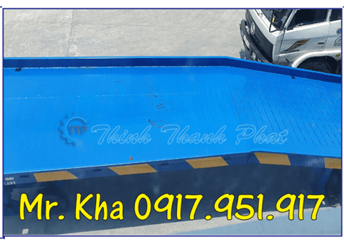 Cầu xe nâng - Cầu lên container