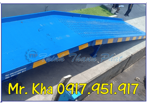 Cầu xe nâng - Cầu lên container
