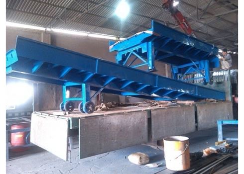 CẦU XE NÂNG 2 KHÚC