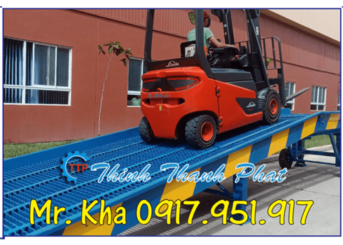 Cầu xe nâng thép lưới Grating