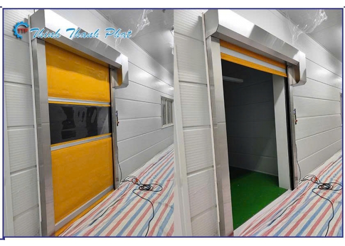 CỬA CUỐN NHANH MÀN NHỰA PVC CÔNG NGHIỆP