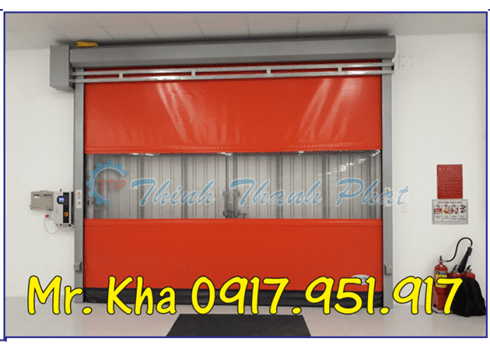 CỬA CUỐN NHANH PVC PHÒNG SẠCH