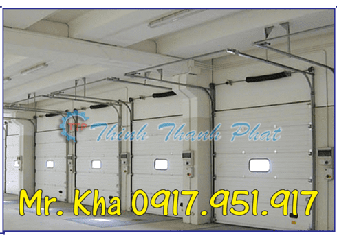 CỬA CUỐN TRƯỢT TRẦN - CỬA OVERHEAD TIÊU CHUẨN