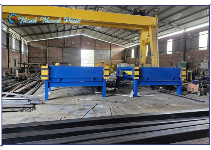 SÀN NÂNG THỦY LỰC KHÔNG HỒ DOCK ( FREE STANDING DOCK LEVELER)