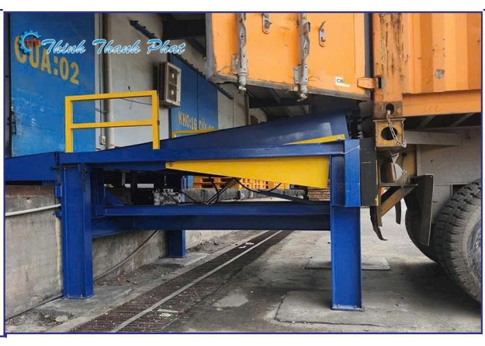 SÀN NÂNG THỦY LỰC KHÔNG HỒ DOCK ( FREE STANDING DOCK LEVELER)