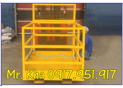 LỒNG ĐỨNG AN TOÀN - CÀNG PHỤ XE NÂNG