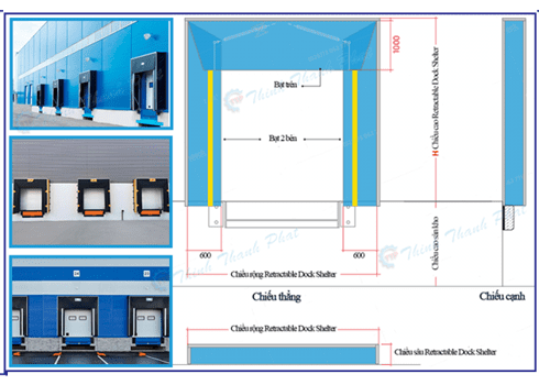 MÀN CHE CONTAINER (RETRACTABLE DOCK SHELTER)