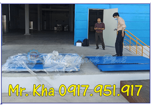 Cầu kho mini ramp - Cầu xe nâng mini