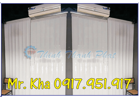 MÀN - RÈM NHỰA PVC TRẮNG SỮA