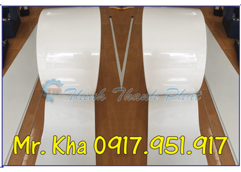 MÀN - RÈM NHỰA PVC TRẮNG SỮA