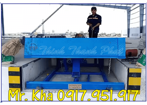 SÀN NÂNG CƠ KHÍ - DOCK LEVELER KÉO TAY