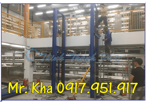 Thang máy nâng hàng thủy lực