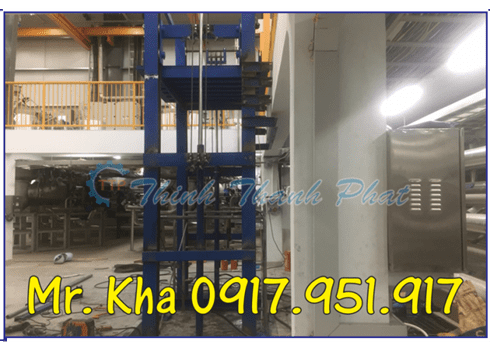 Thang máy nâng hàng thủy lực