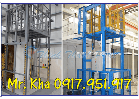 THANG TẢI HÀNG THỦY LỰC